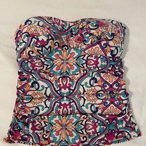 Apt. 9 Floral Tankini Bathing suit top
